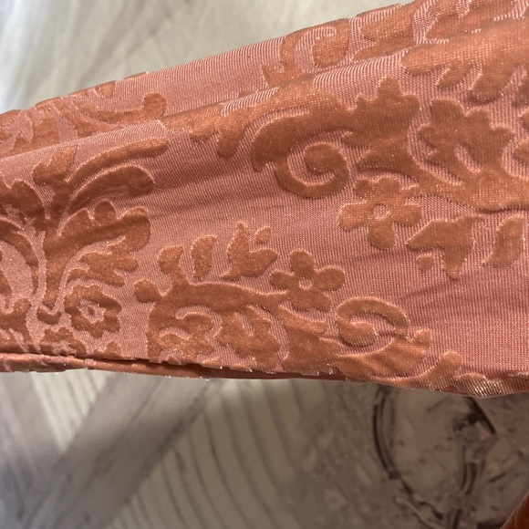 NWT WINDSOR LONG SLEEVE MESH VELVET BODYSUIT - Picture 3 of 6